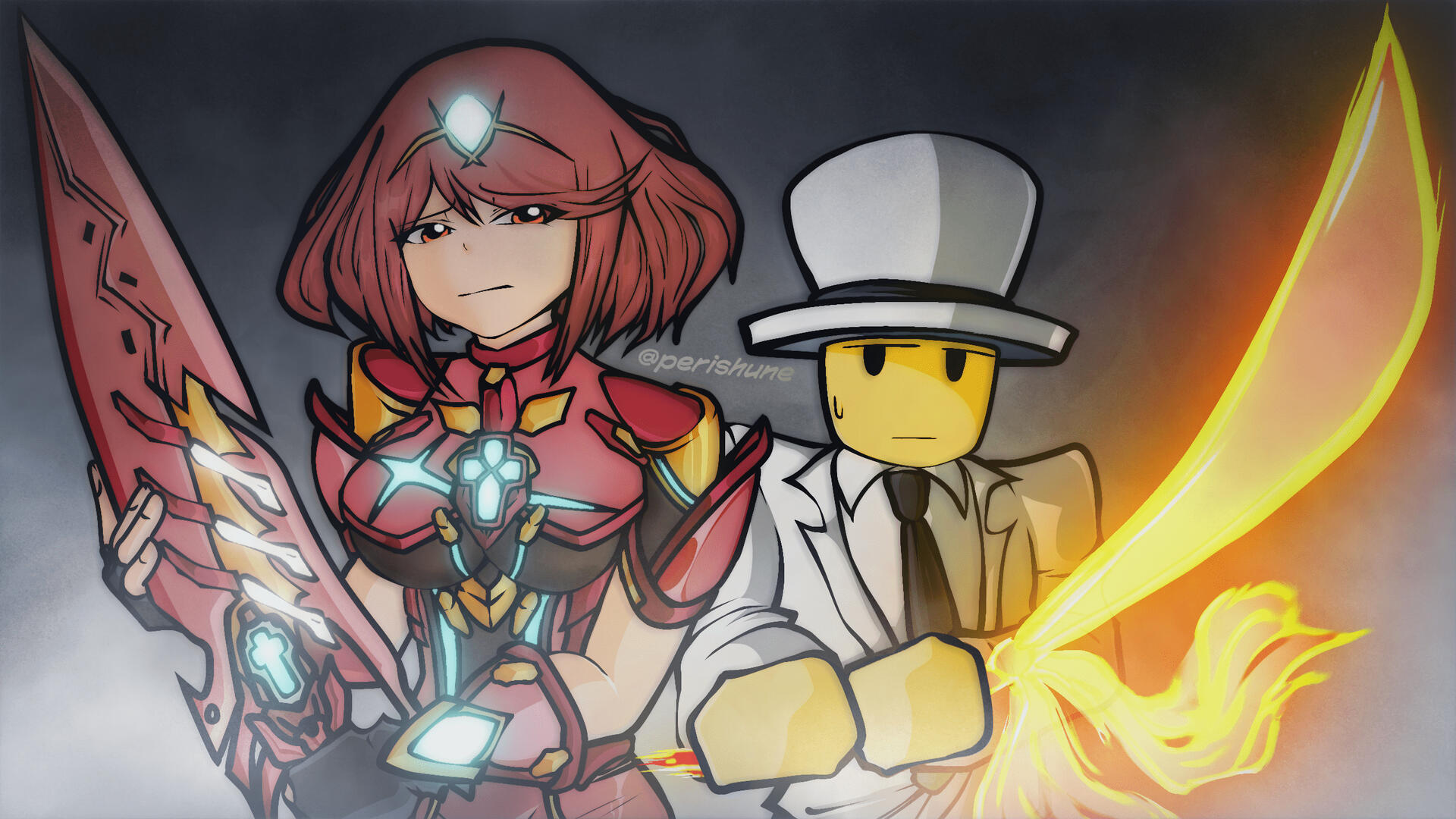 Another random crossover...? Except this time these two actually have quite a lot of things in common.