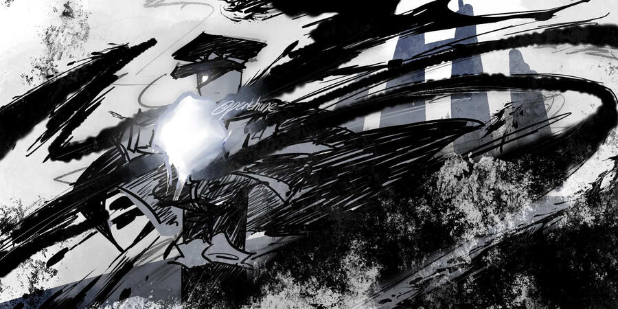 'Embodiment of the Vengeful Dead' thought of this cool title and then wanted to make something quick