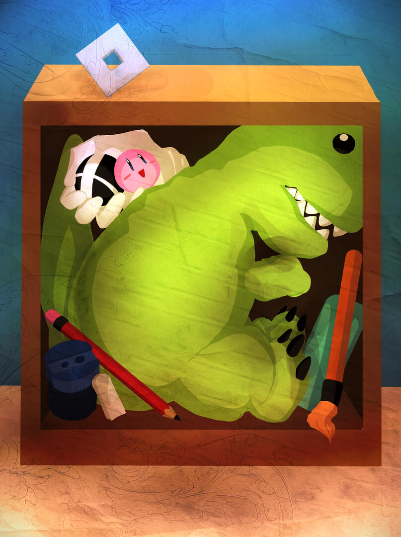 A school assessment which I rushed... still proud of it, though!