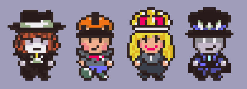 EF characters Earthbound style?!